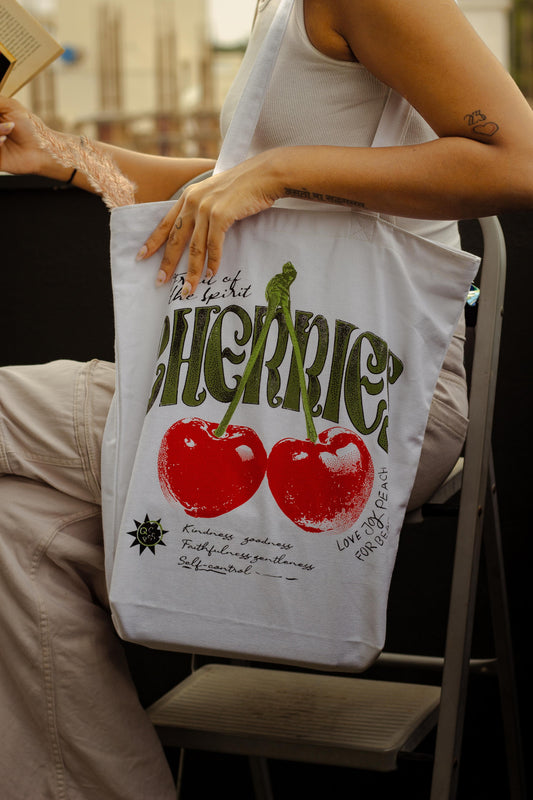 Essentials- Tote Bag- Cherries