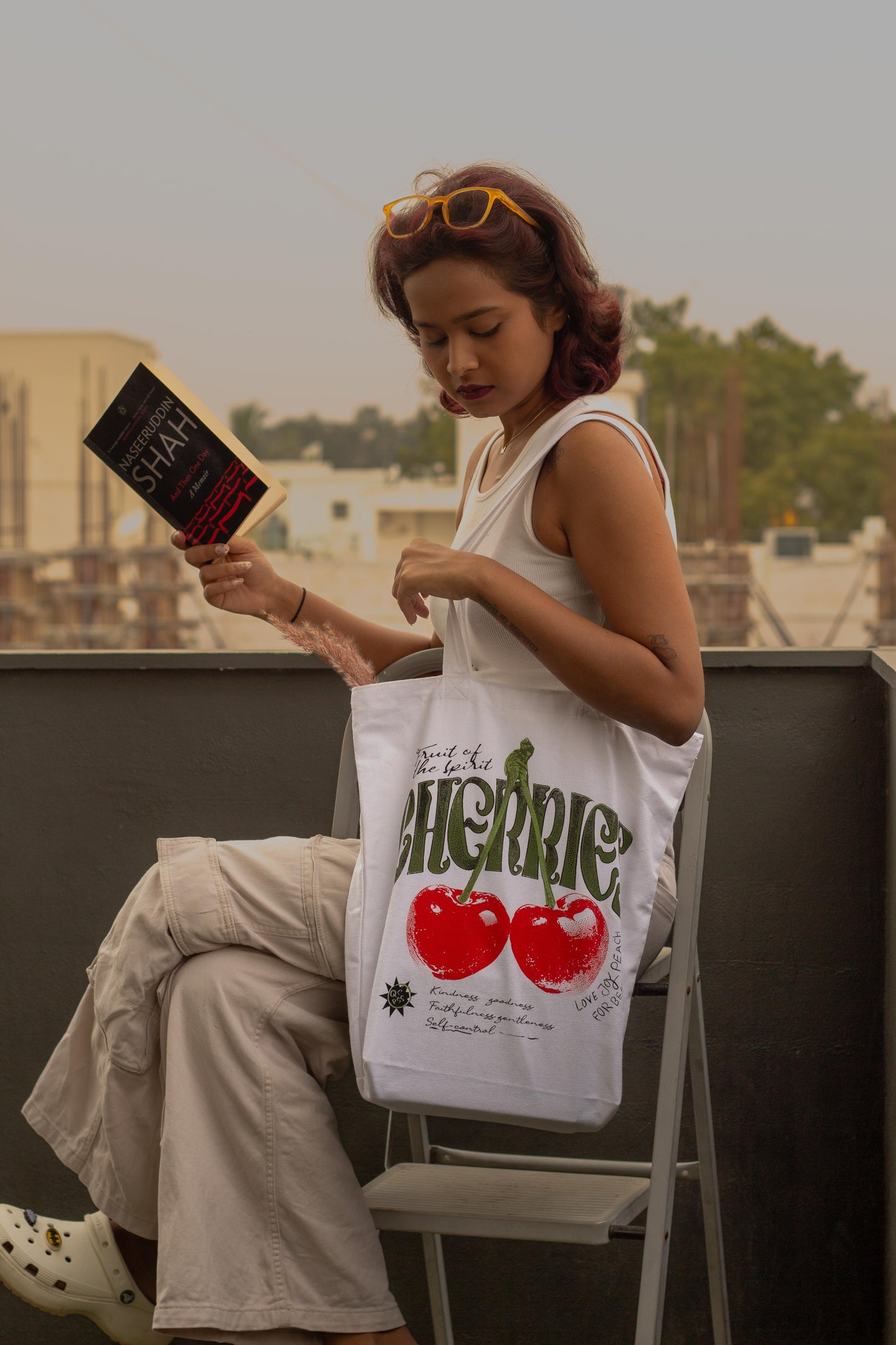 Essentials- Tote Bag- Cherries